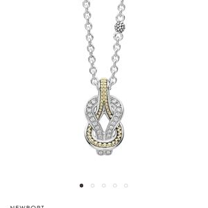 LAGOS Two-Tone Silver and Gold Necklace